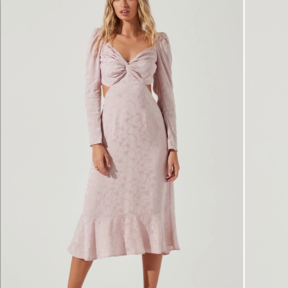 Astr the label long sleeve cut out floral S